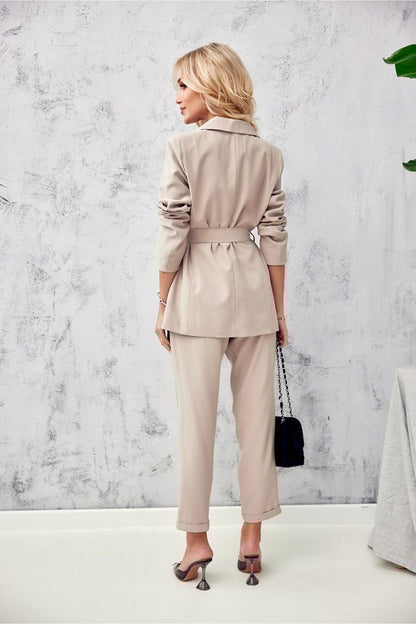 beige women trousers alternate angle