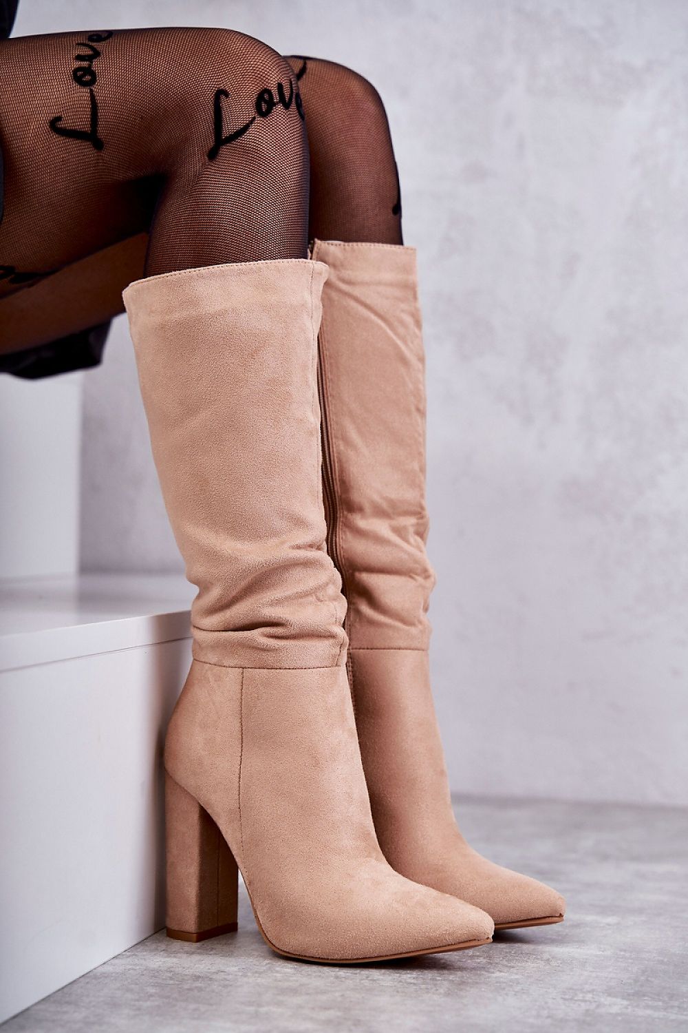 black heel boots alternate angle