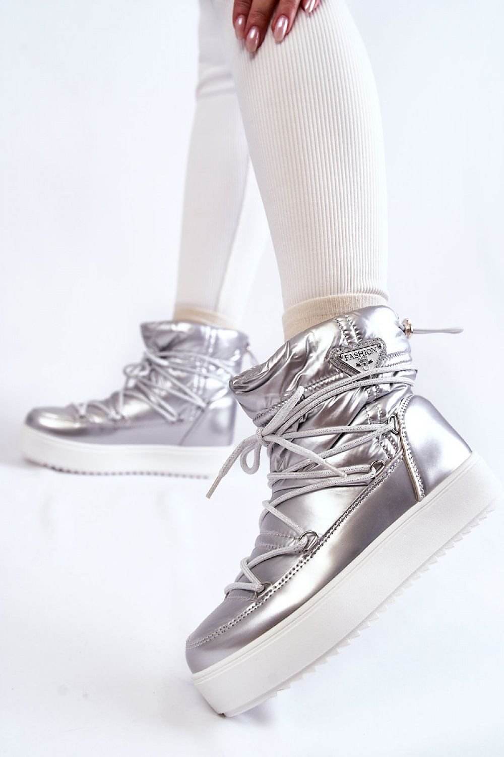 blue snow boots view 6