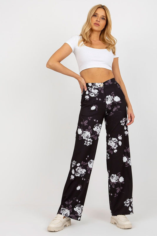 black women trousers front view