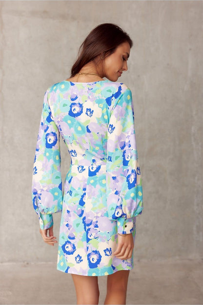 Elegant & Modern Cocktail Dress-Shop Stunning Colourful & Floral Dresses: Embrace Nature's Beauty!-Ayla Boutique