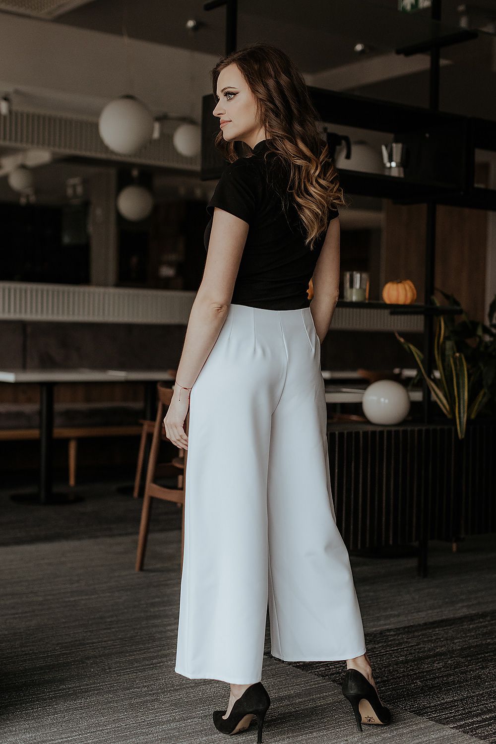 white women trousers alternate angle