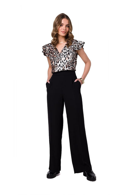 black women trousers front view