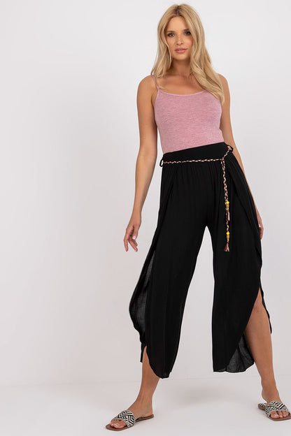 black women trousers front view