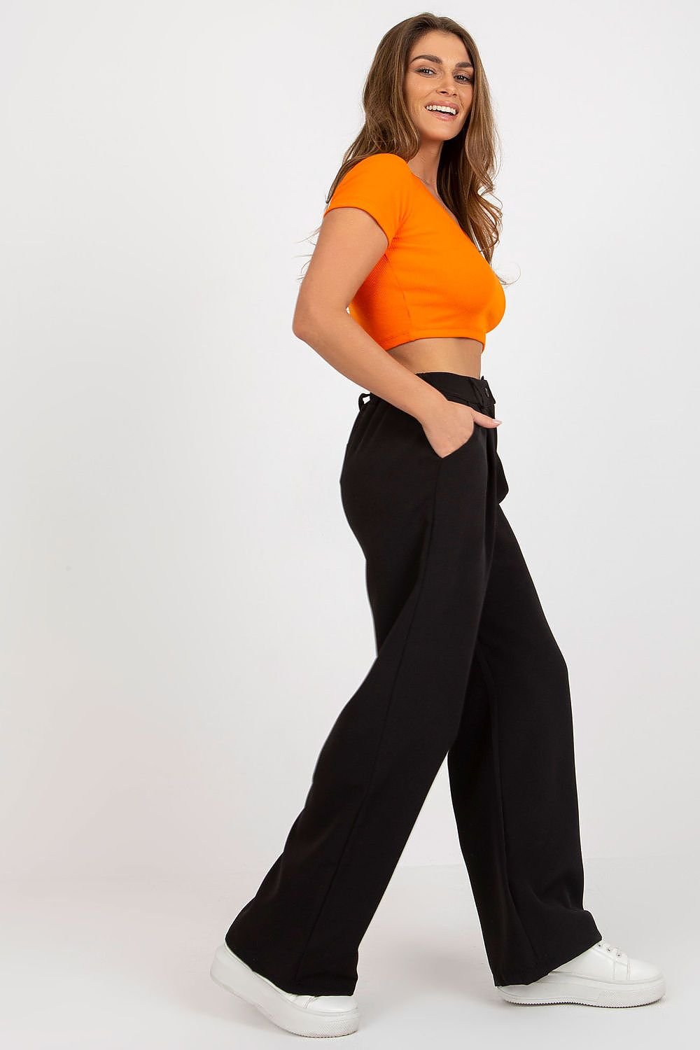 black women trousers alternate angle
