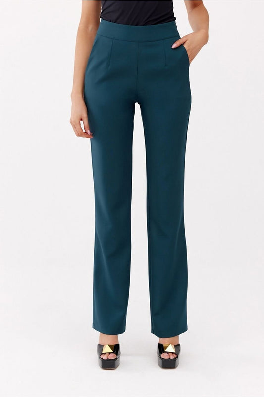 green women trousers front view