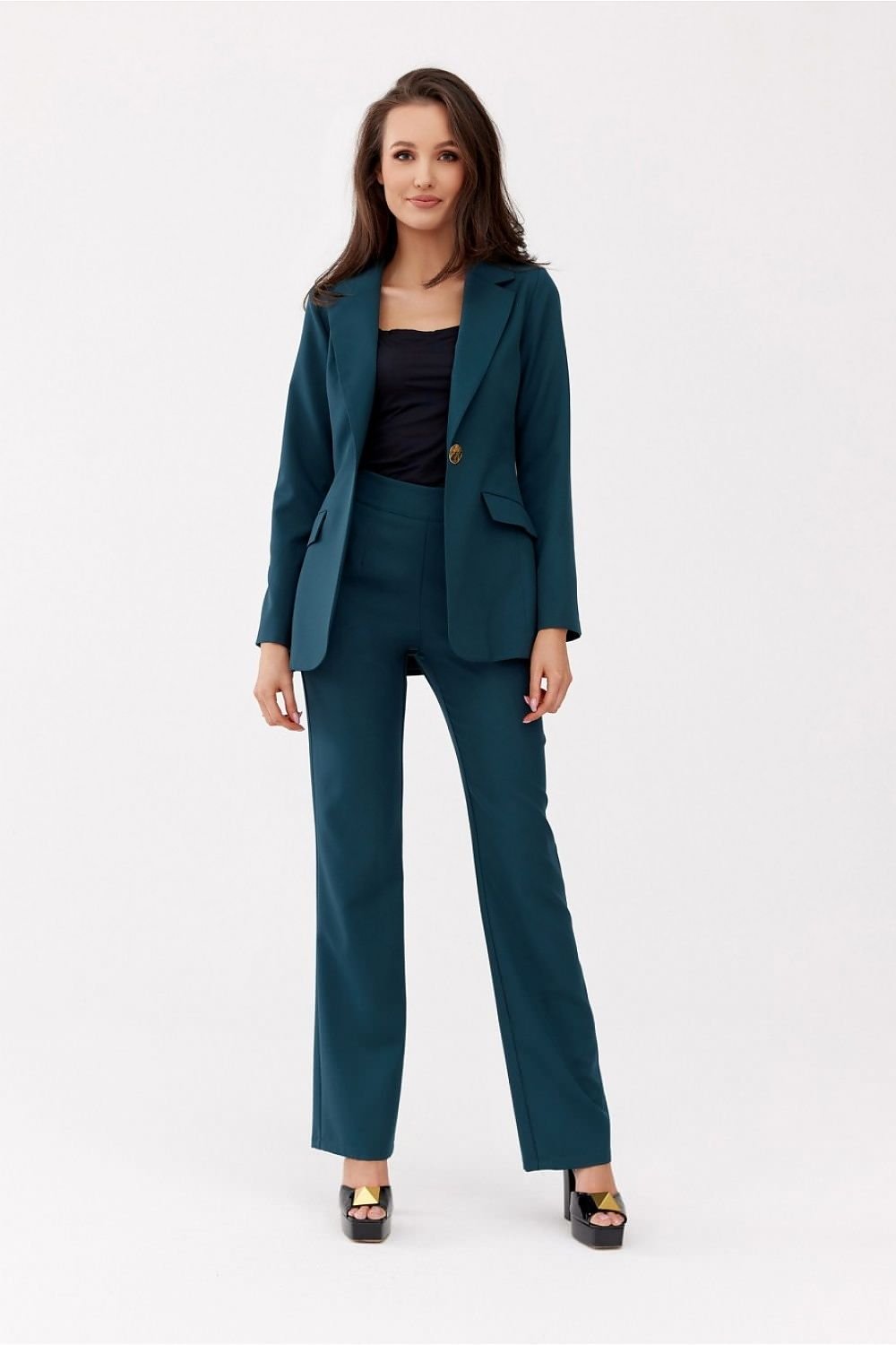 green women trousers alternate angle