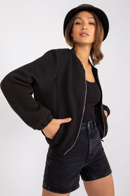 black jacket front view