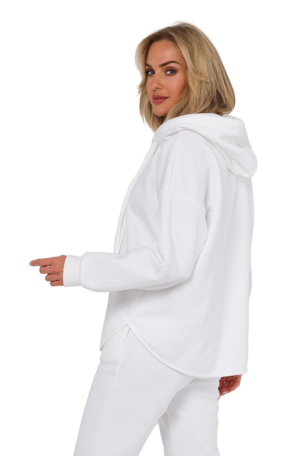 pink long sleeve sweatshirt view 6