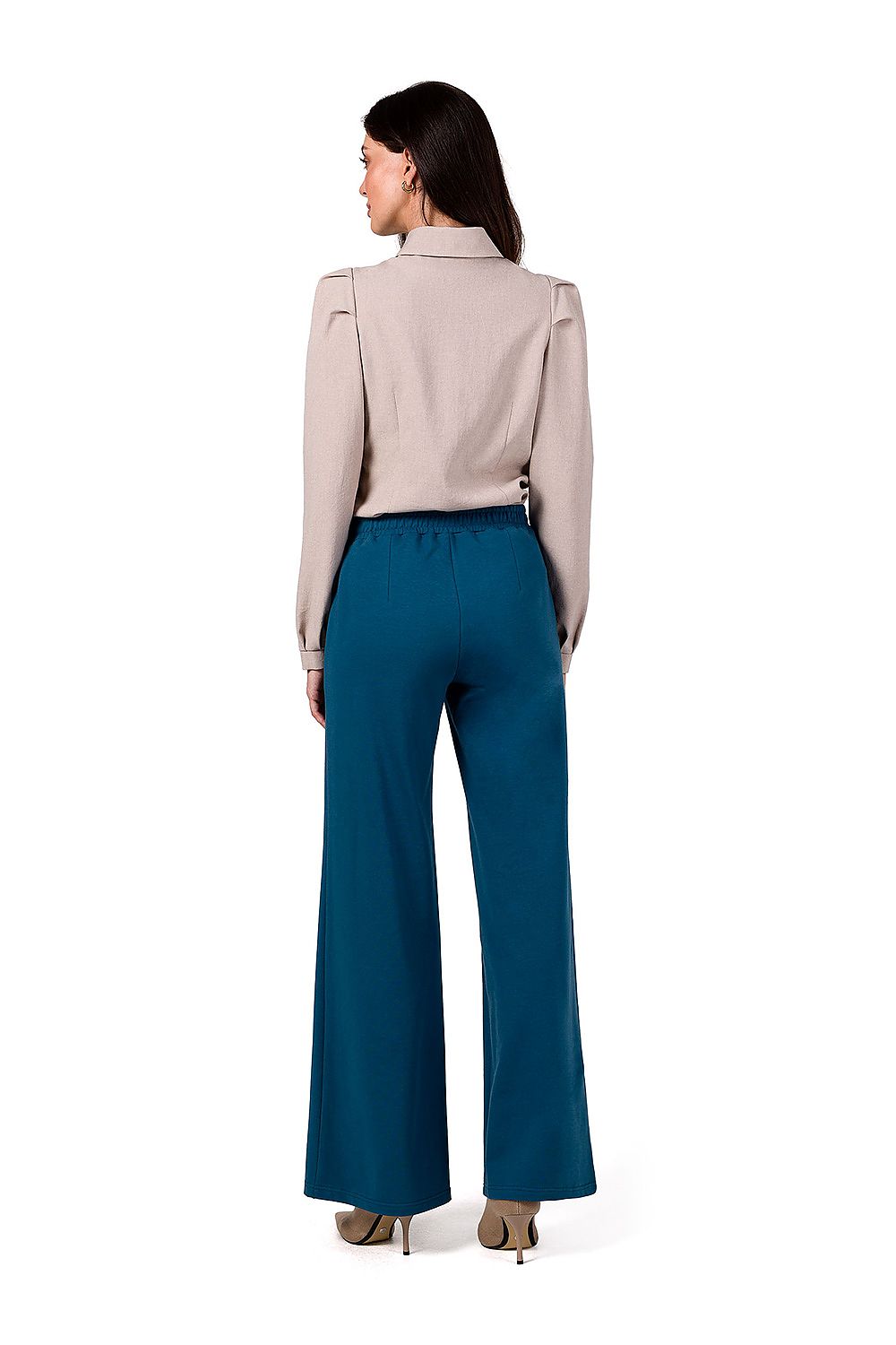 blue women trousers alternate angle