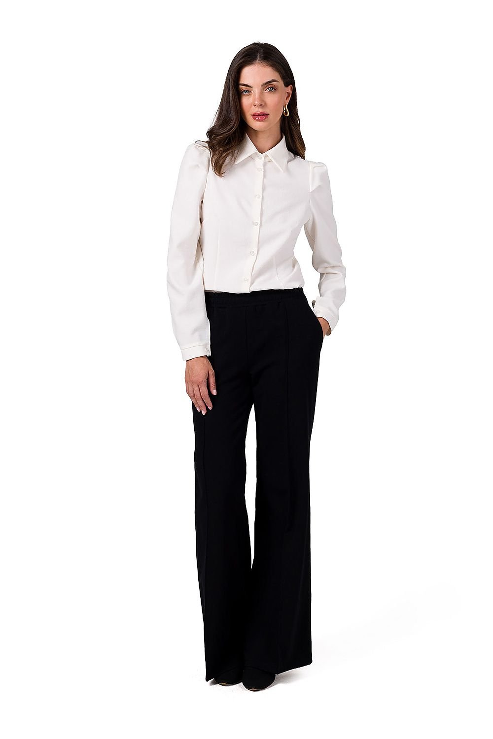 black women trousers front view
