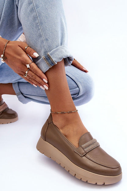 beige buskin low shoes alternate angle